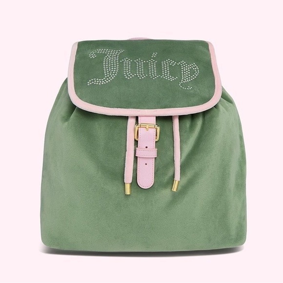 Stoney Clover Lane Handbags - NWT Juicy Couture x Stoney Clover Lane Velour Backpack